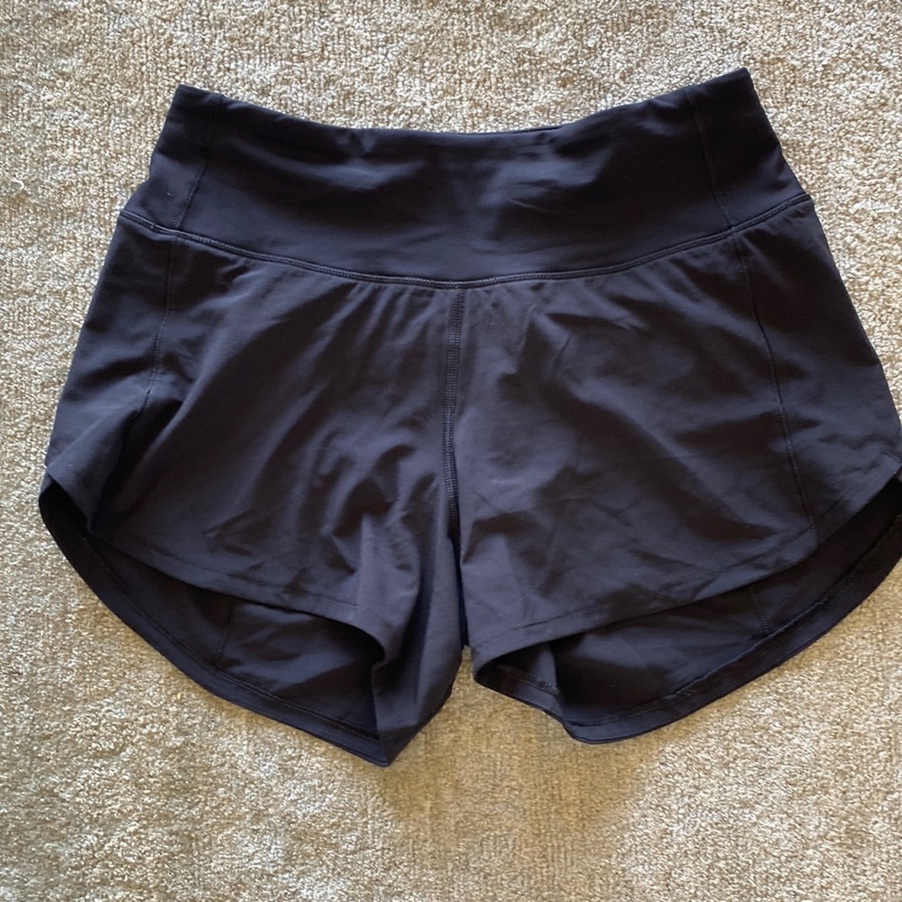 Lululemon speed up 4” shorts size 2